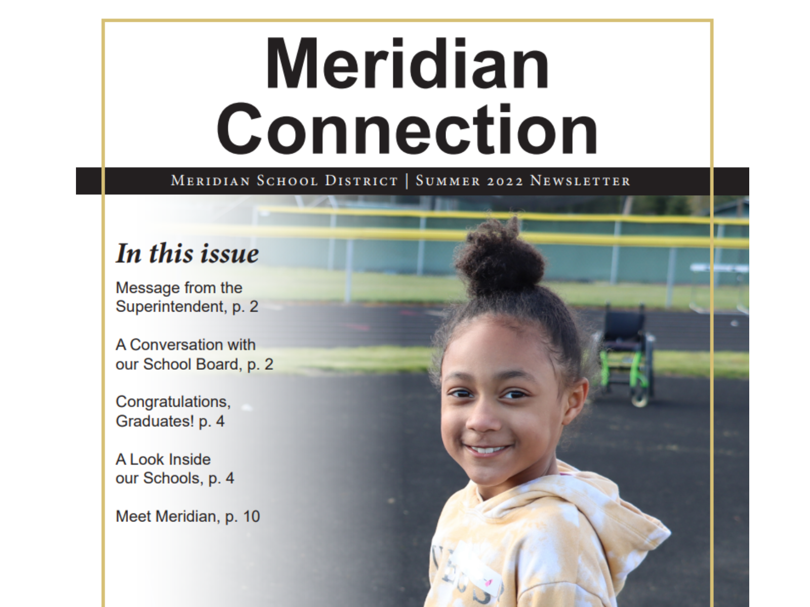 Summer newsletter cover