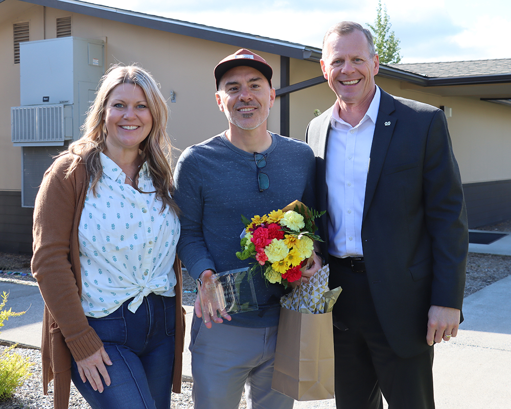 Jeff Caraco, Michelle Siadal and James Everett